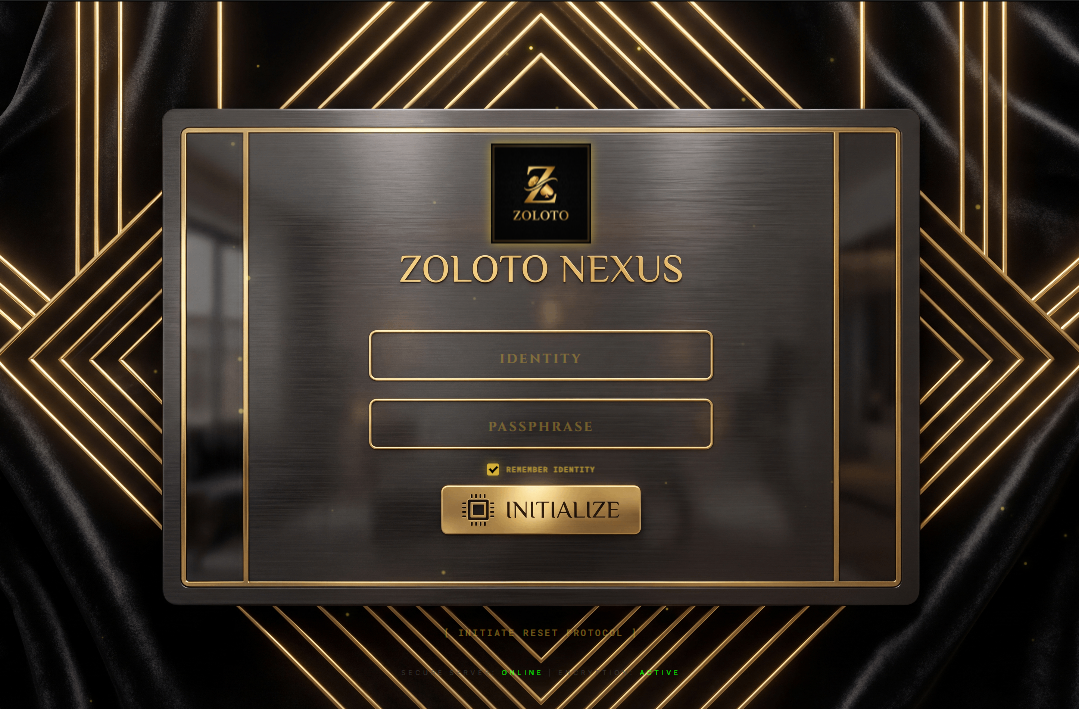 Zoloto Nexus live execution terminal for automated roulette strategy